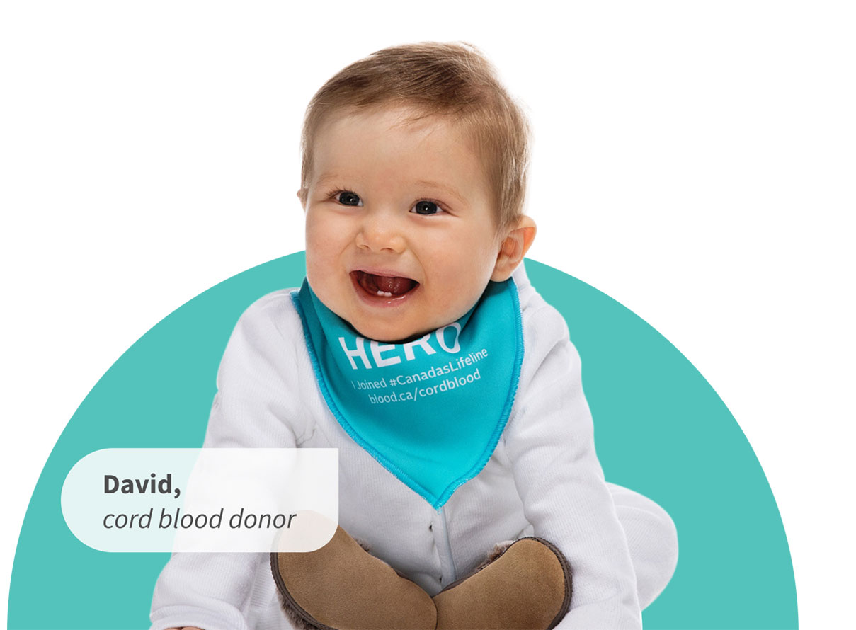 David, cord blood donor