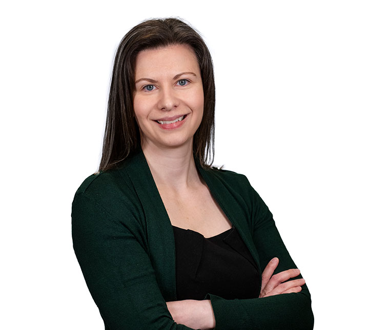 Carmen Charlton wearing a black shirt