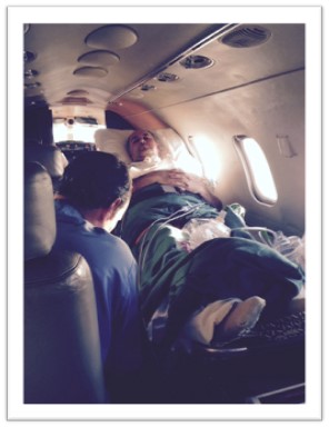 After five weeks and one day, Jerry was finally ready to be repatriated to his home in Kelowna, B.C.