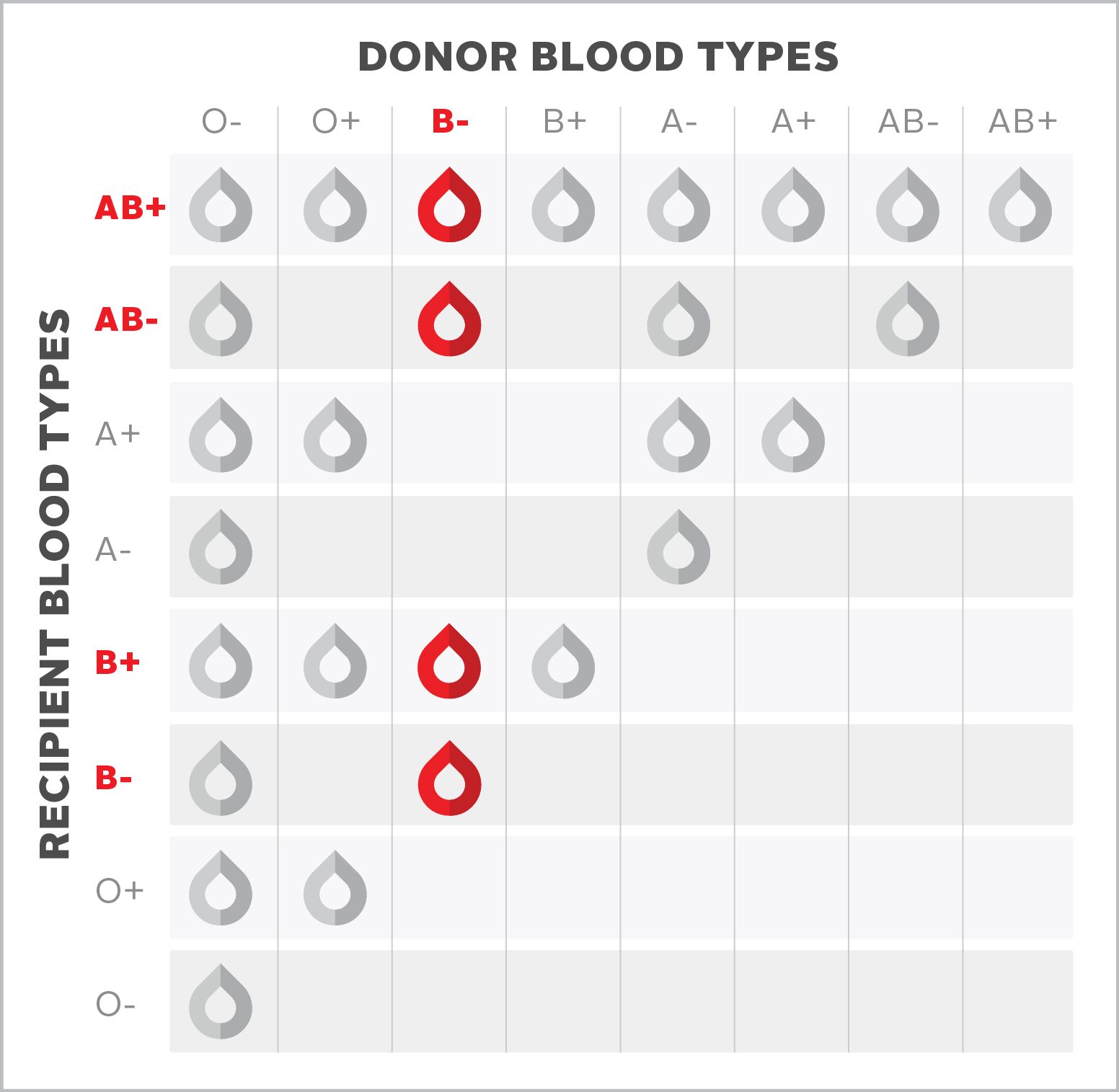 B negative B Blood Type Blood ca