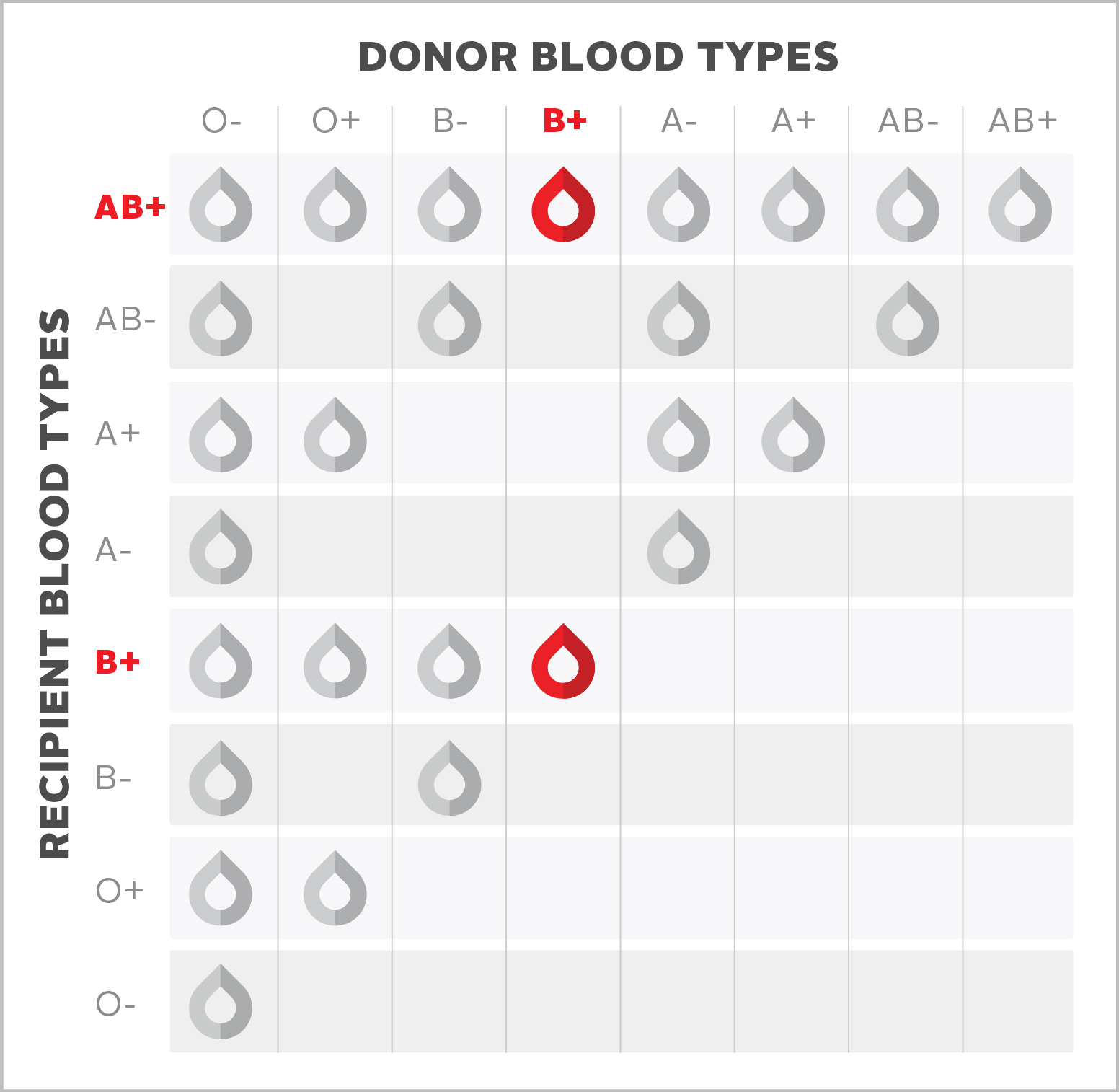 B positive B Blood Type Blood ca B positive B Blood Type Blood ca