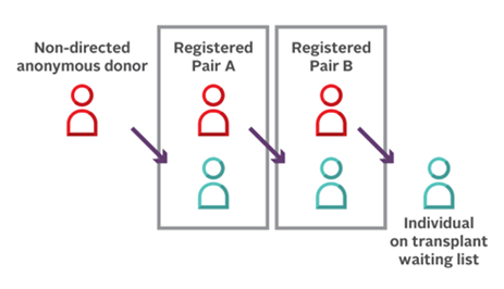 Do you have to be part of a pair to donate in the kidney paired donation program