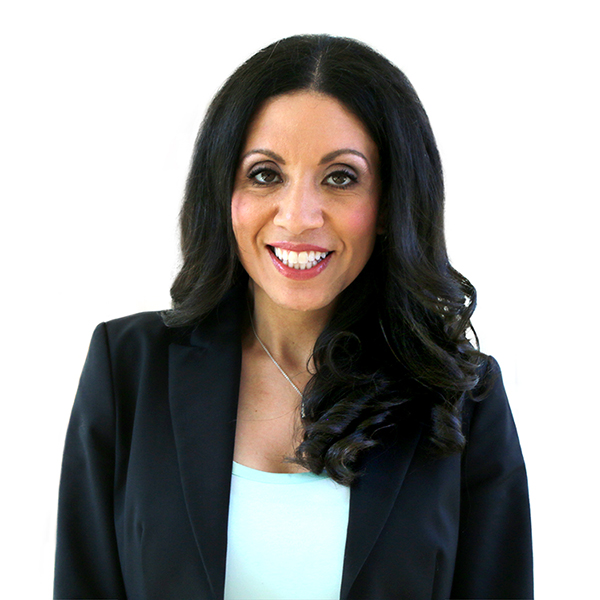 Headshot of Dr. Heidi Elmoazzen, director, stem cells at Canadian Blood Services in a white background.