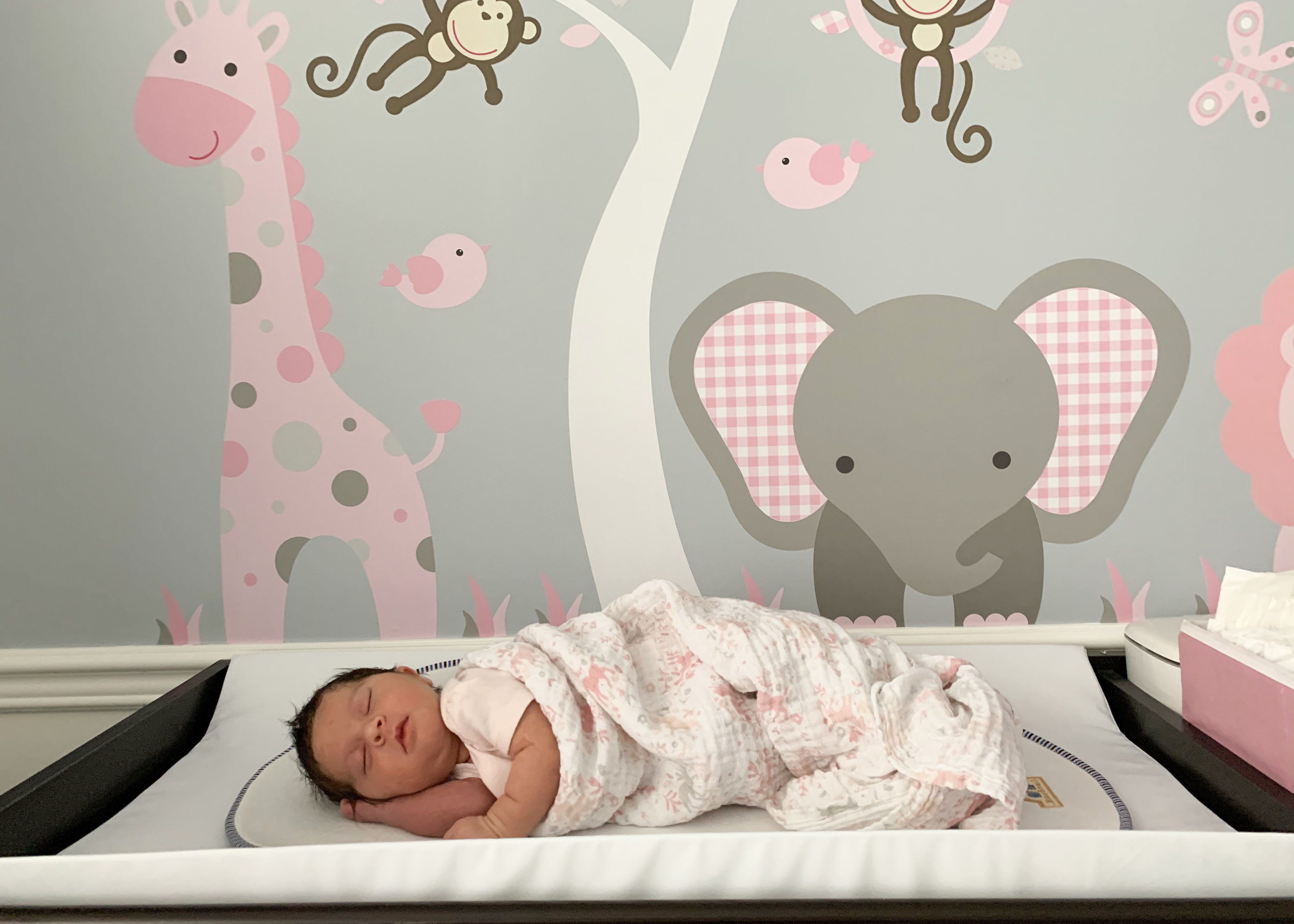 Meridian Lapalme was sleeping soundly in her crib
