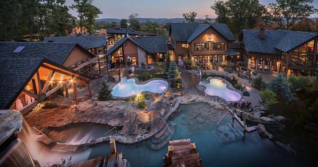 Nordik Spa Nature baths overview