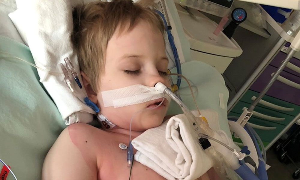 When Kade Blakely was first diagnosed with 22q11.2 deletion syndrome, he spent weeks in the hospital. His treatment included blood products.