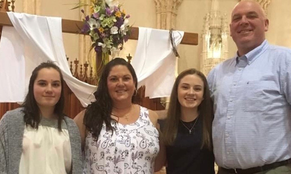 Family of four