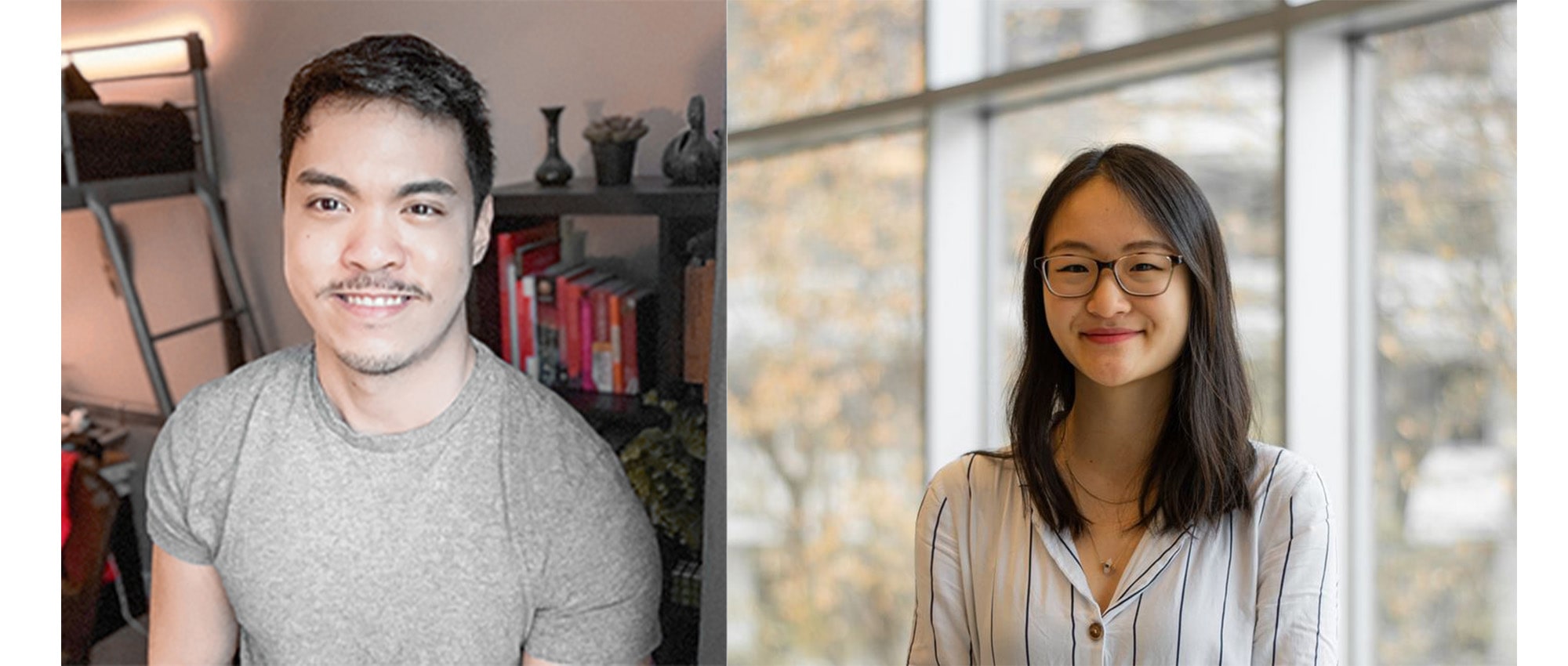 Author Ardin Sacayanan (L) and editor LouLou Cai (R)