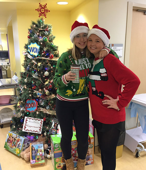blood recipient helps others