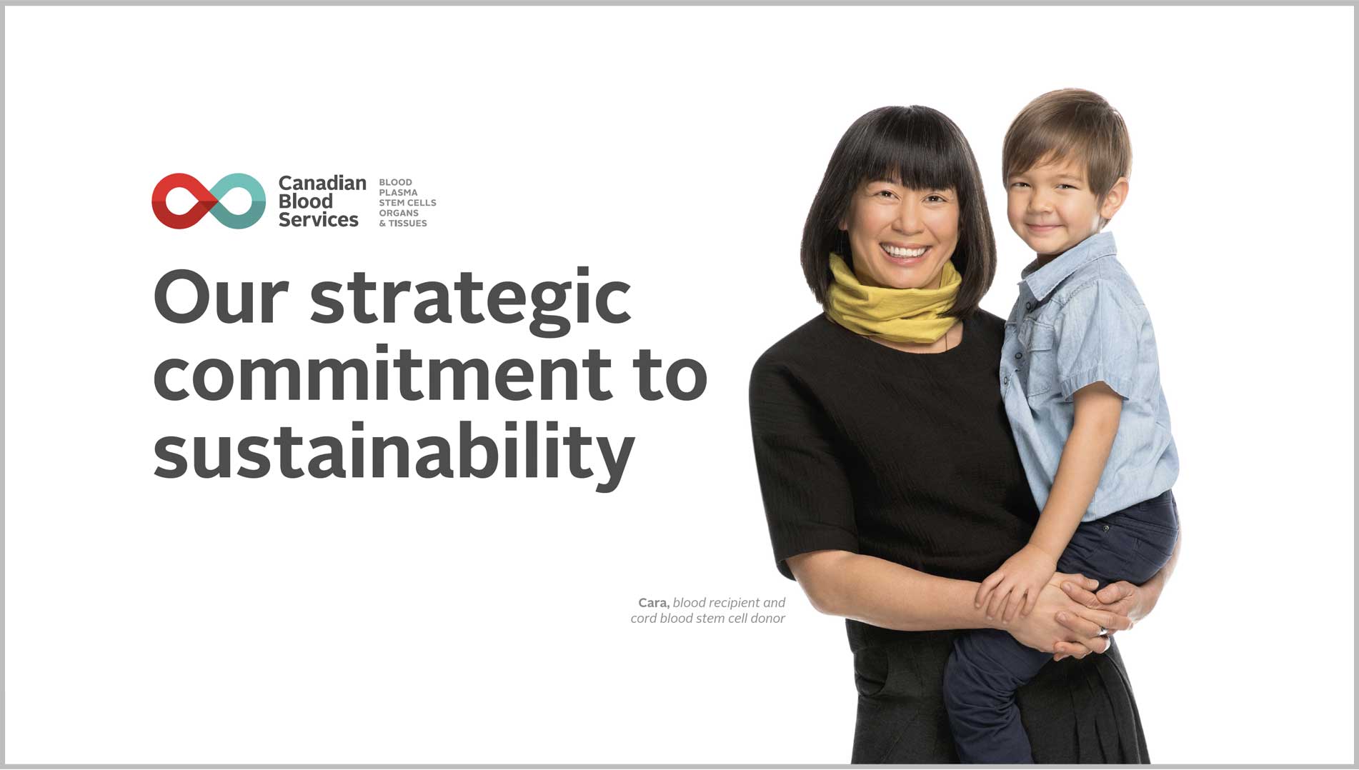 Our strategic commitment to sustainability