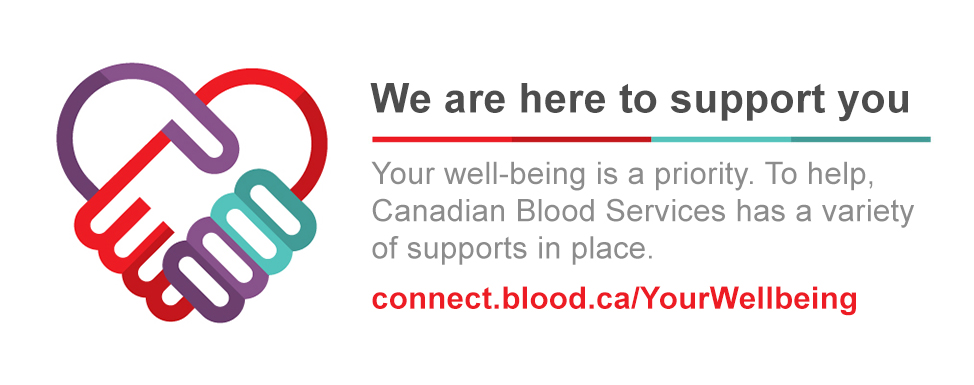 We are here to support you