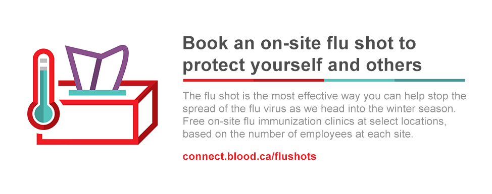 Book an on-site flu shot to protect yourself and others