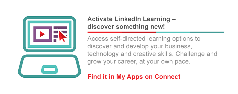 Activate LinkedIn Learning - discover something new!