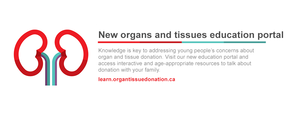 New organs and tissues education portal