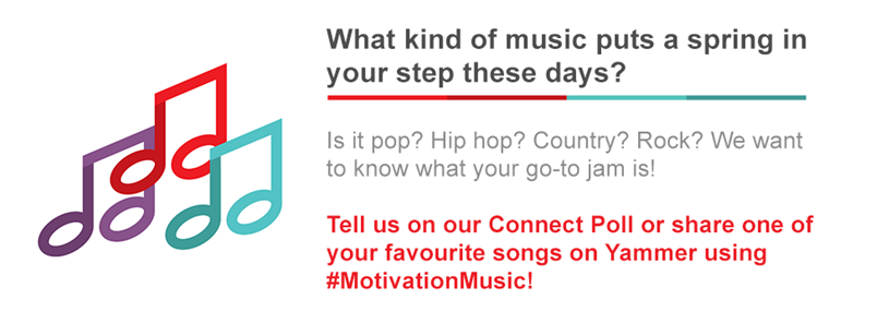What kind of music pulls a spring in your step these days?