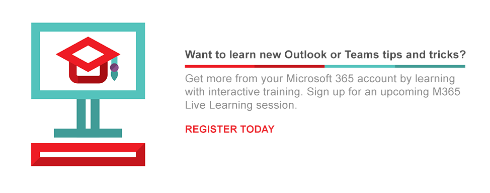 Register for the Interactive microsoft outlook training session