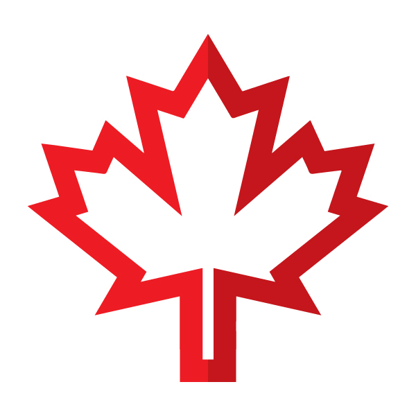 Canadian Maple Leaf icon - symbol