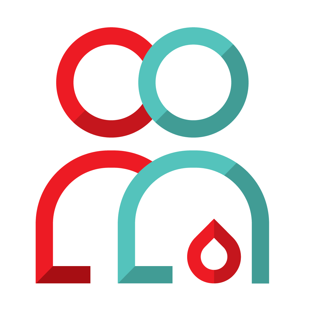 donor recipient icon - symbol
