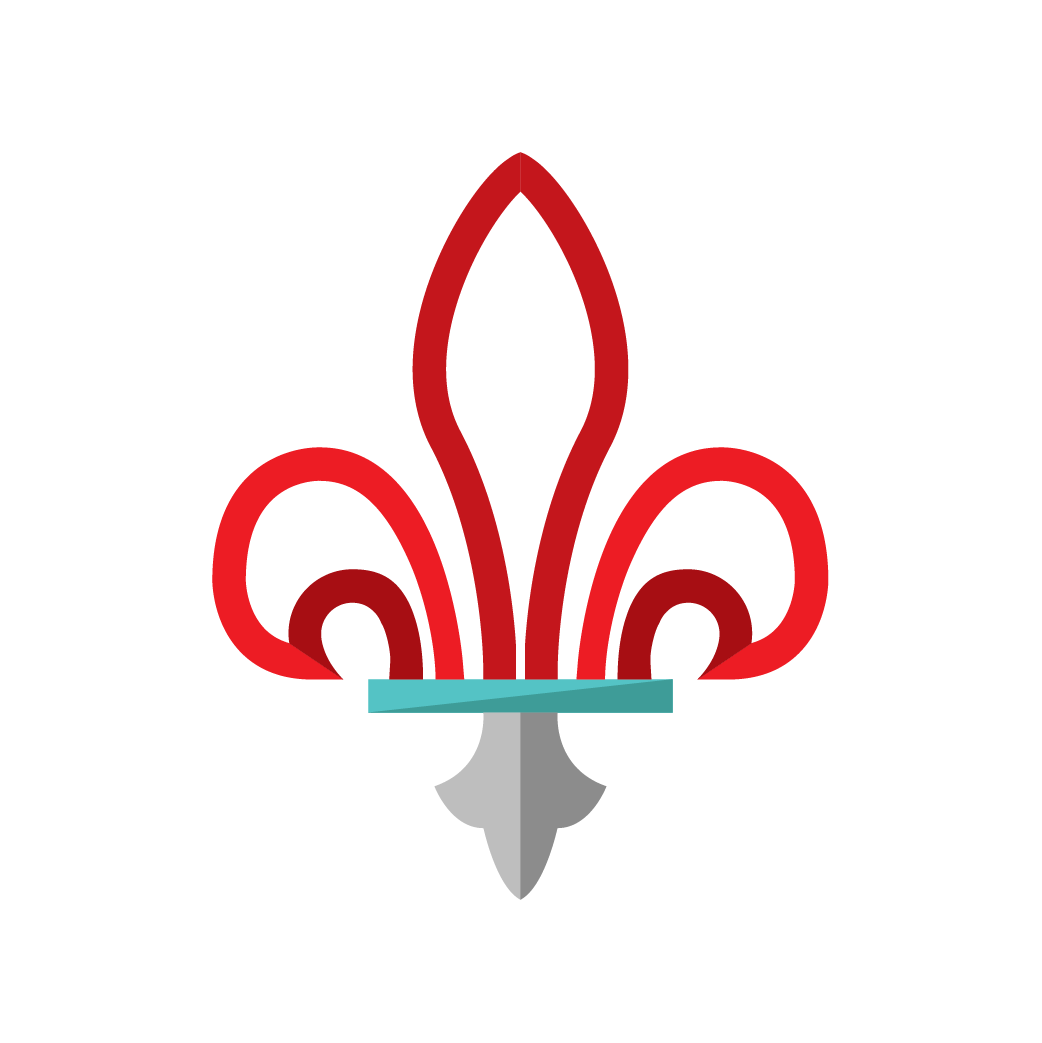 Quebec (fleur de lis) icon - symbol
