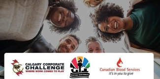 Canadian Blood Services is a recipient charity for the 2018 Calgary Corporate Challenge.