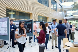 Poster time at the CBR Research Day Poster time at the CBR Research Day