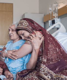 1.	Dr. Aditi Khandelwal and her late grandmother, Prabha Rani Khandelwal on July 3, 2017.