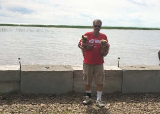 Ken at cottage