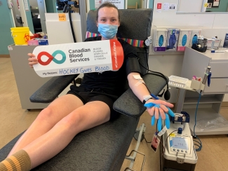 Micah Zandee-Hart rounds out this group of first time donors by donating in Victoria, BC. Micah Zandee-Hart rounds out this group of first time donors by donating in Victoria, BC.