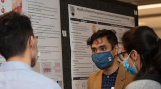 poster session at the symposium in person in Vancouver (photo courtesy of the CBR)
