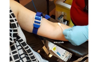 arm scrub arm scrub
