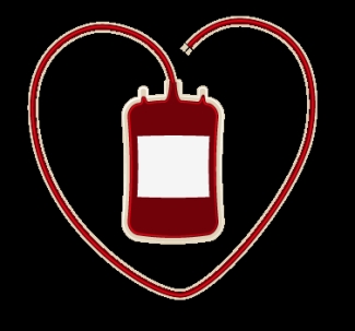 heart blood bag