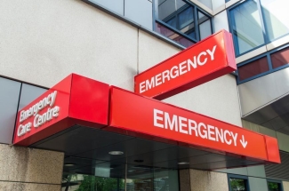 emergency unit sign (istock) emergency unit sign (istock)