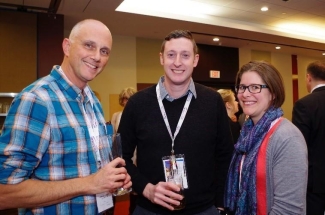 Left to right: Drs. William Sheffield, Jeff Keirnan, and Mia Golder. Photo credit: CSTM 2017 photo gallery. 