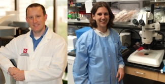 Dr. Jason Acker, Canadian Blood Services (left) and Dr. Sonia Bakkour, Blood Systems Research Institue (right). Dr. Jason Acker, Canadian Blood Services (left) and Dr. Sonia Bakkour, Blood Systems Research Institue (right).