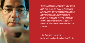 Dr. Alan Lazarus, Scientist, Centre for Innovation