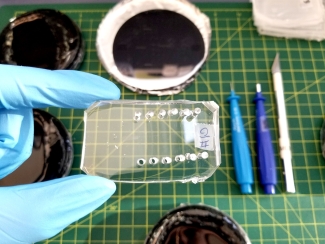manufacture of the microfluidic ratchet device