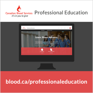 professional education website ad