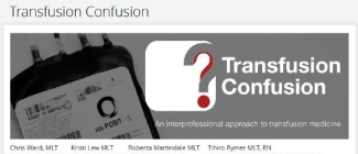 Transfusion Confusion Transfusion Confusion