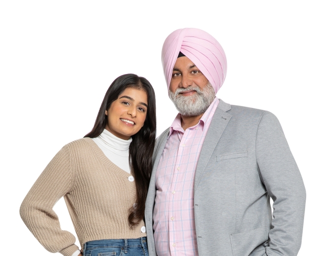 Aminaaz Kaur and Tony Singh, Sikh Nation blood donors