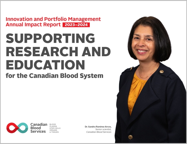 Innovation and Portfolio Management Annual Impact Report Cover for 2023-2024