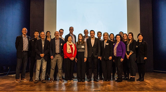 Group photo for the speakers at 2024 Earl W. Davie Symposium