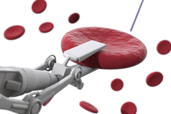 nanotechnology and blood cells (istock)